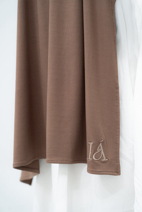 Bamboo Jersey Hijab - MOCHA