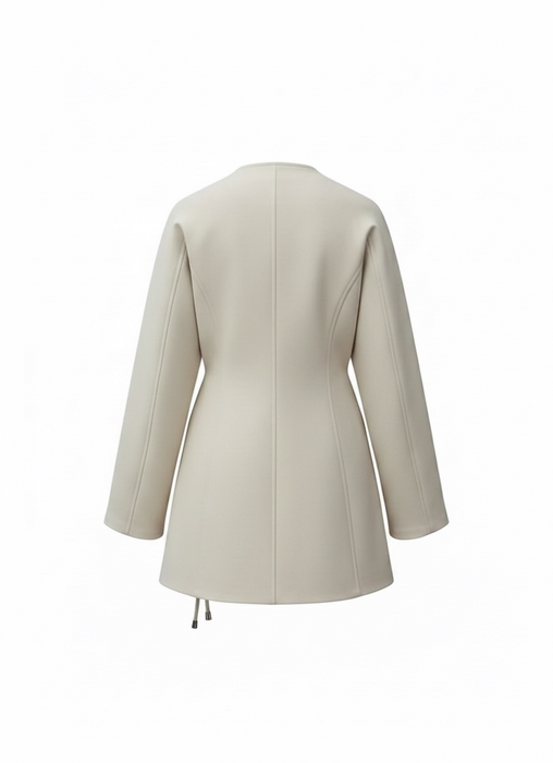 The Wrap Jacket - IVORY